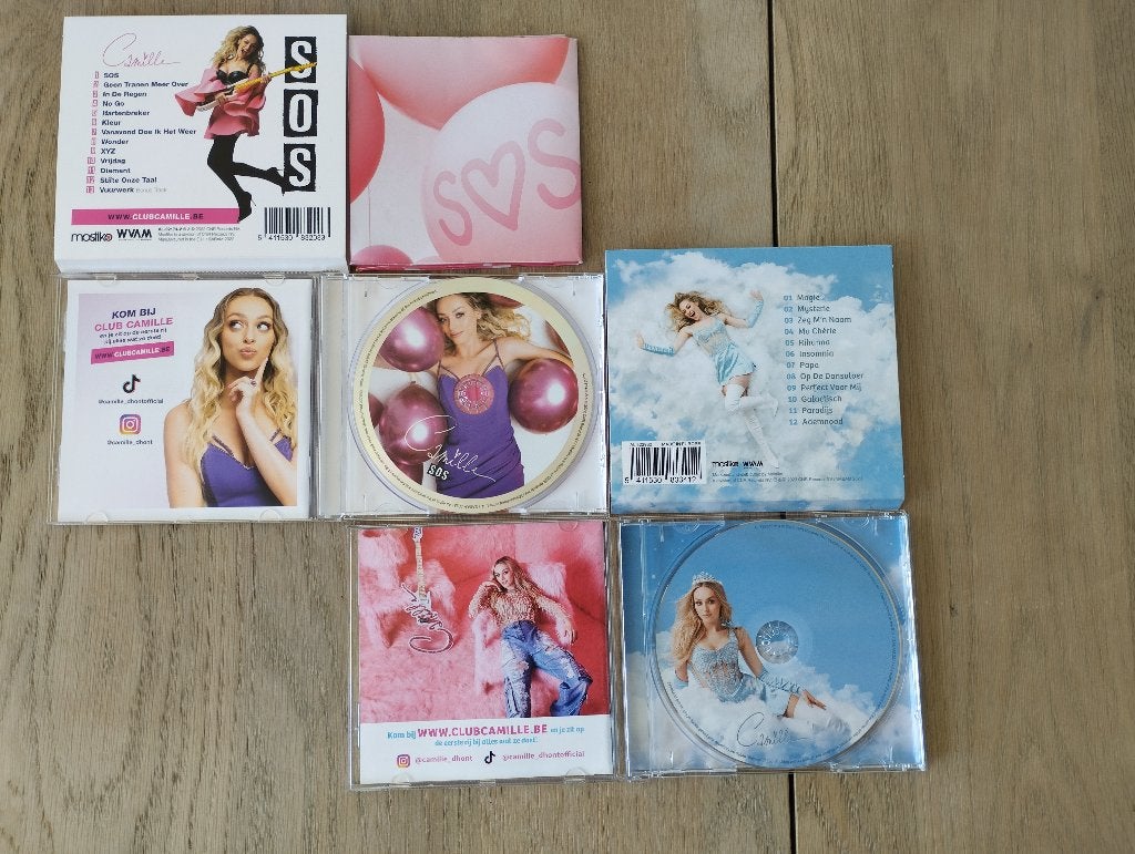2 Camille CD's met posters nieuwstaat, Ophalen, Zo goed als nieuw, Muziek