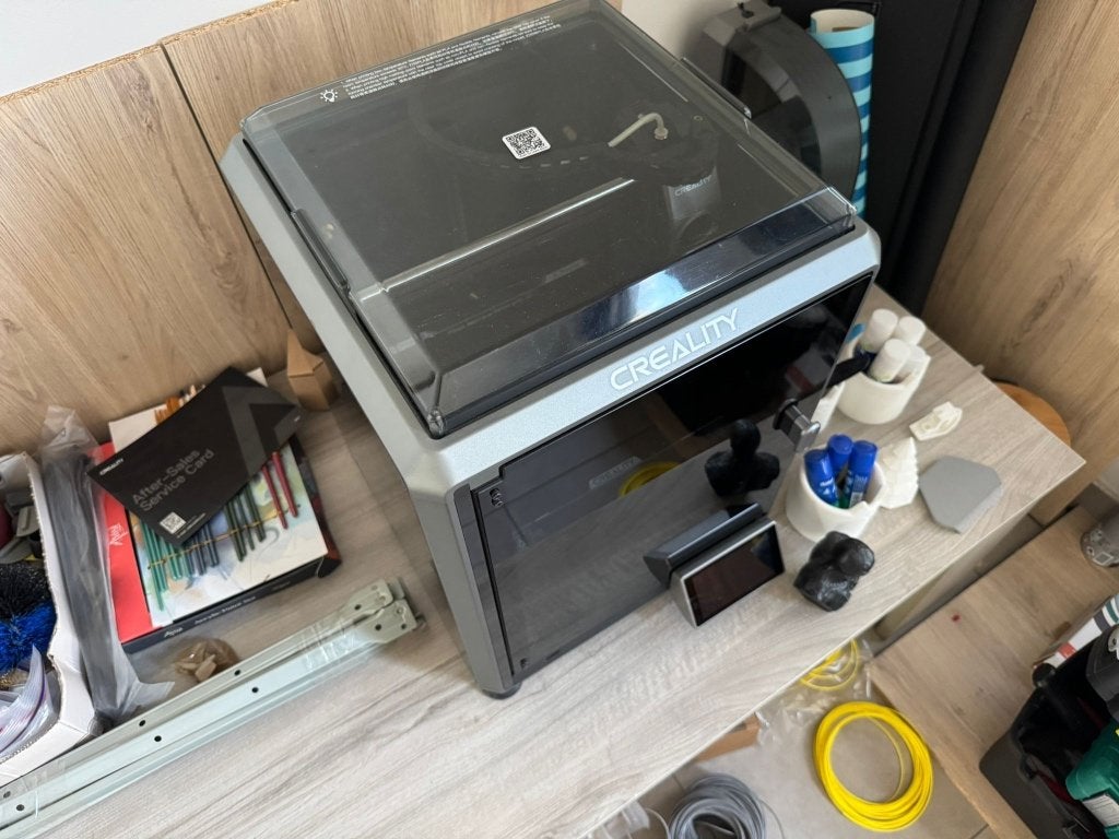 3d Printer CREALITY K1C (zie omschrijving), Computers en Software, 3D Printers, Ophalen, Gebruikt, Ingebouwde Wi-Fi, Filament