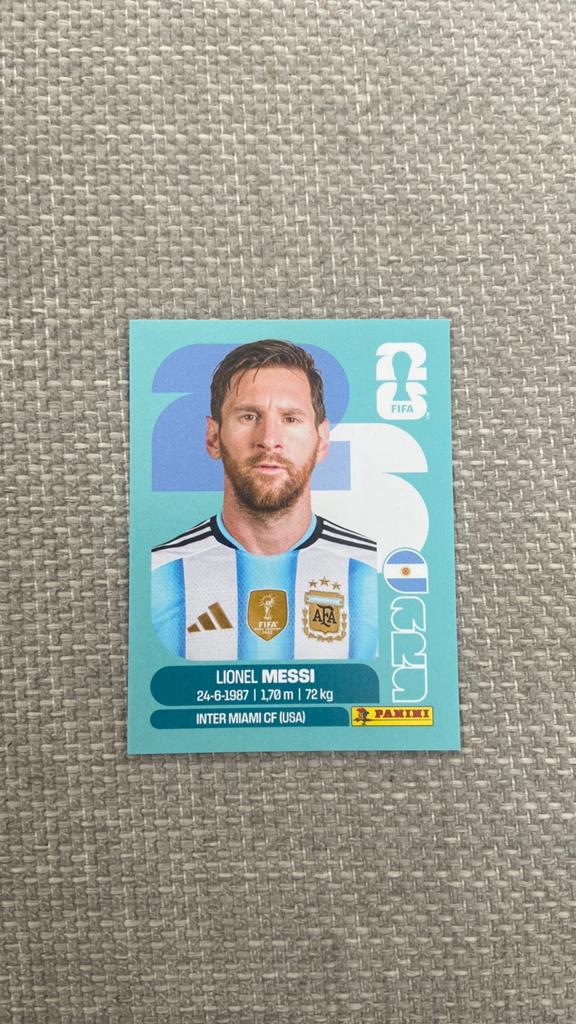 Panini wk 2026 Messi, Verzamelen, Ophalen of Verzenden, Nieuw