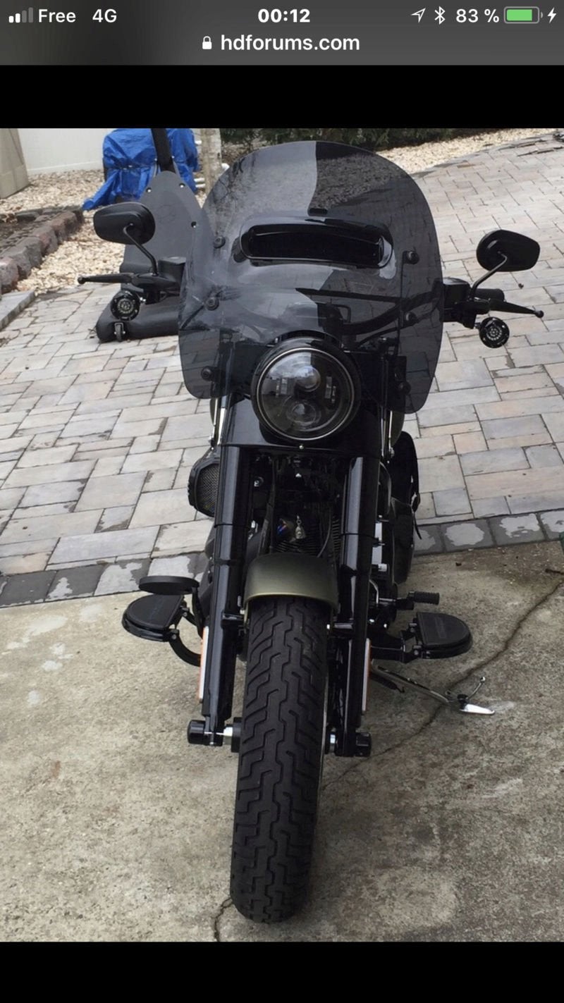 Harley Davidson voorruit/kuip (officieel) - perfecte staat, Ophalen