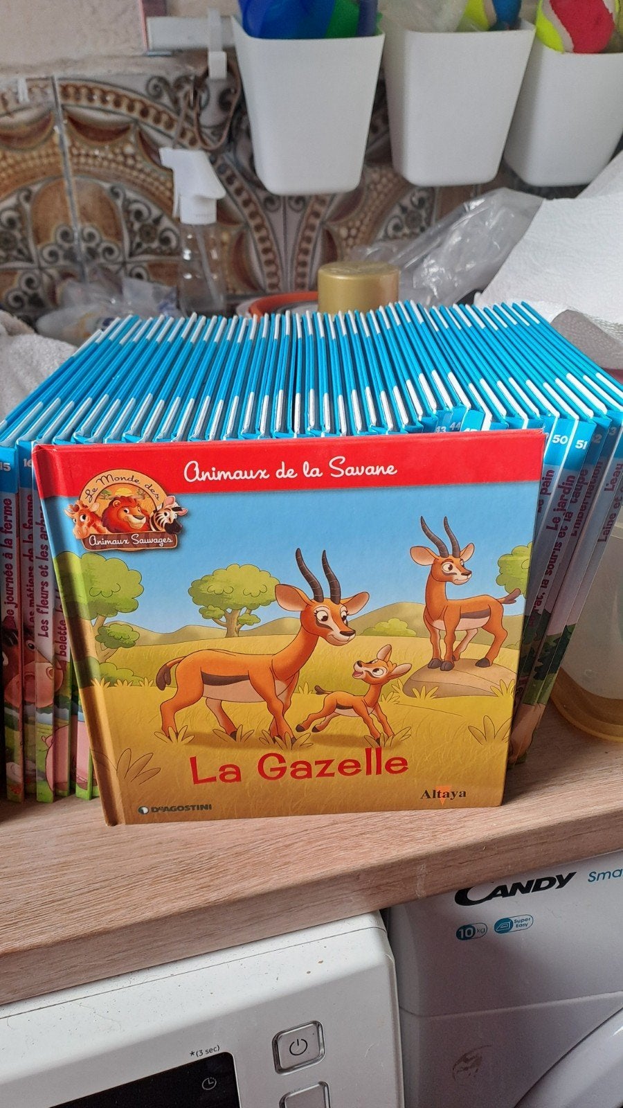 Collection livres "Les animaux de la savane"