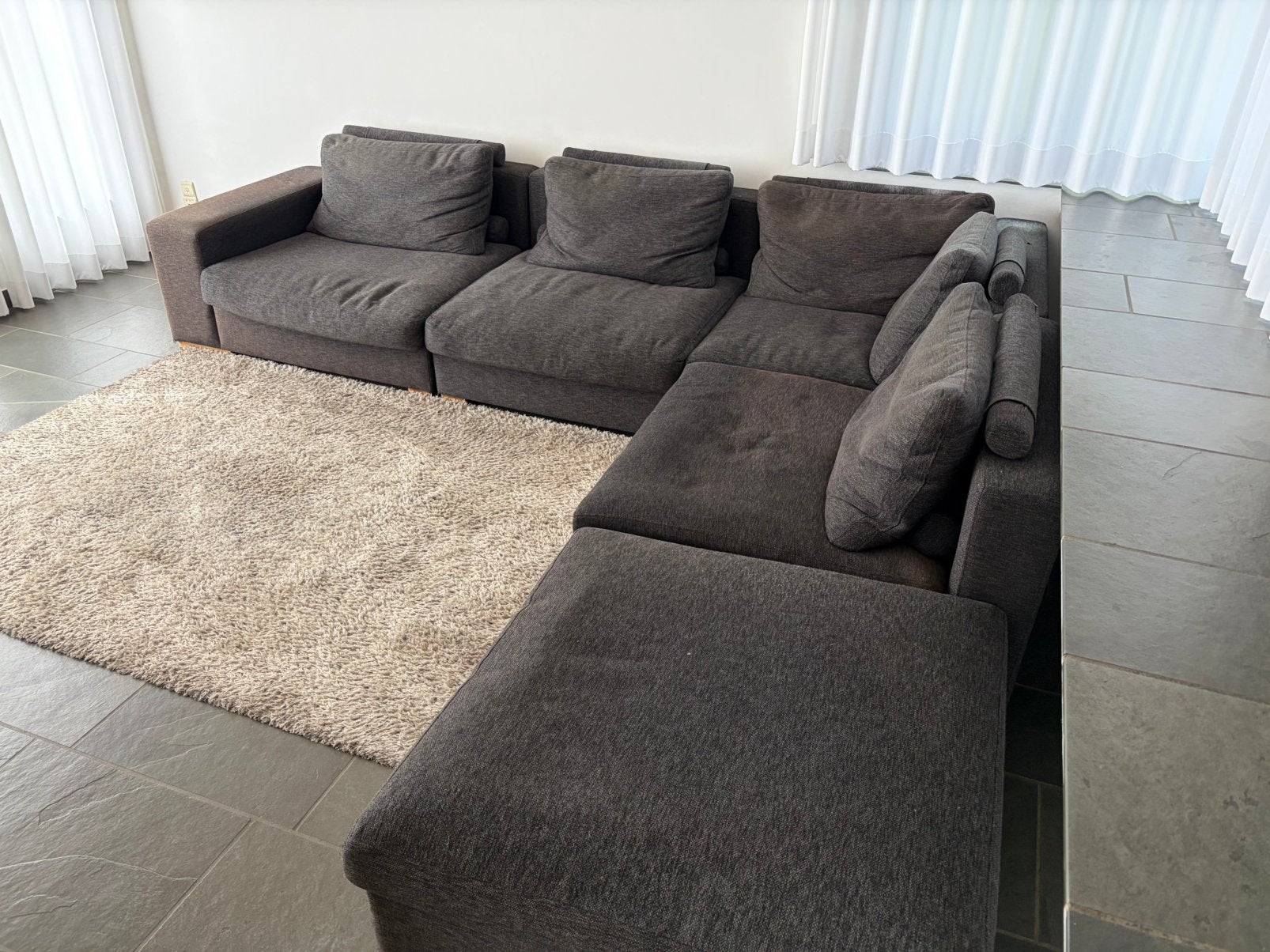Hoekzetek, salon (GRATIS), dit weekend ophalen, Maison & Meubles, Canapés | Coins salons complets, Enlèvement, Comme neuf