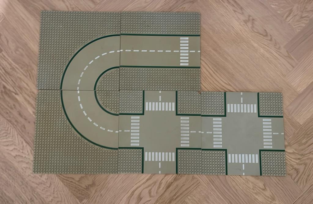 Lego wegplaten, Ophalen, Gebruikt, Grondplaat, Lego