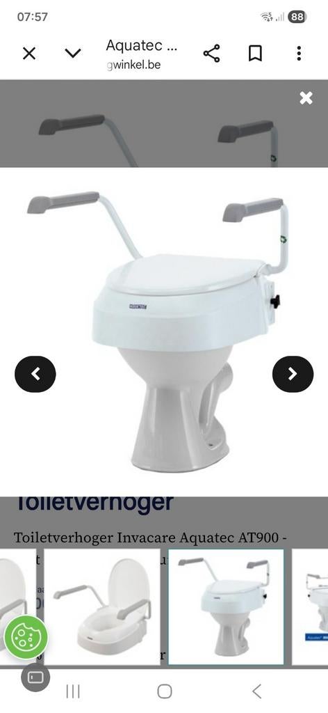 Toiletkader verhoger, Diversen, Ophalen