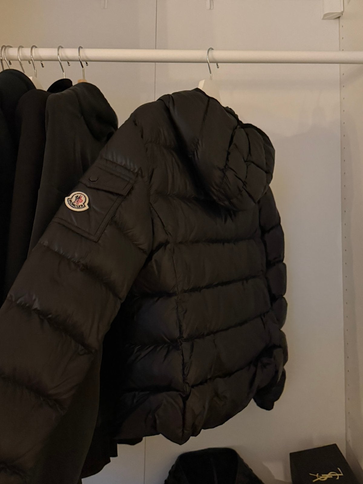 Moncler dames jas, Kleding | Dames, Ophalen of Verzenden, Zo goed als nieuw, Maat 36 (S), Zwart