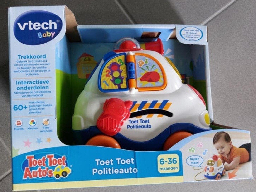 Vtech toet toet auto's/toet toet trein - zie foto's, Ophalen of Verzenden
