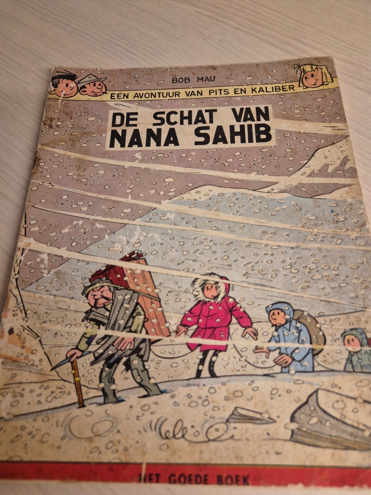 jaren 60 Pits en Kaliber Nana Sahib uitgave Het goede boek, Enlèvement ou Envoi