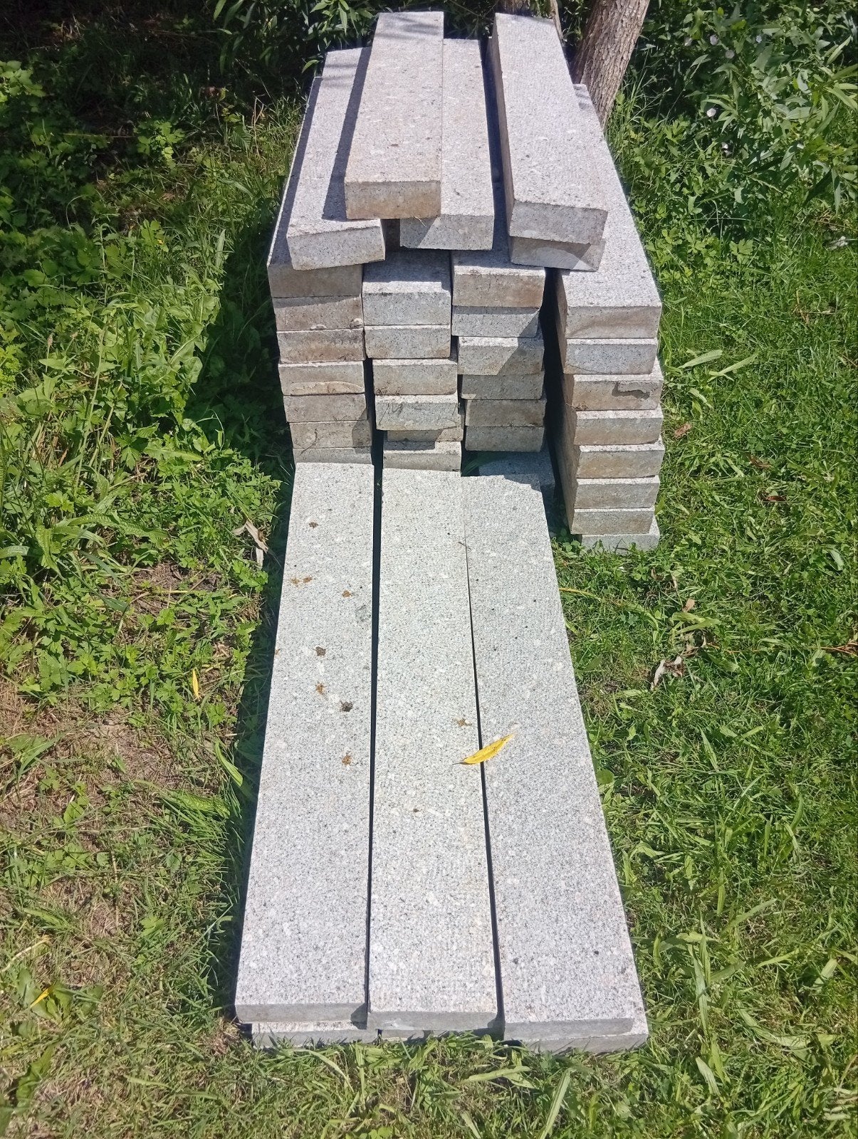 Borduren boordstenen palisades siermuur, Ophalen, Gebruikt, 100 tot 200 cm, Tuinenarduin@gmail.com