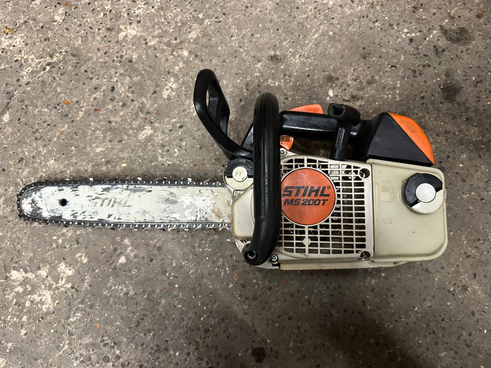 Stihl MS200T, Ophalen, Gebruikt, Kettingzaag, 30 tot 70 mm