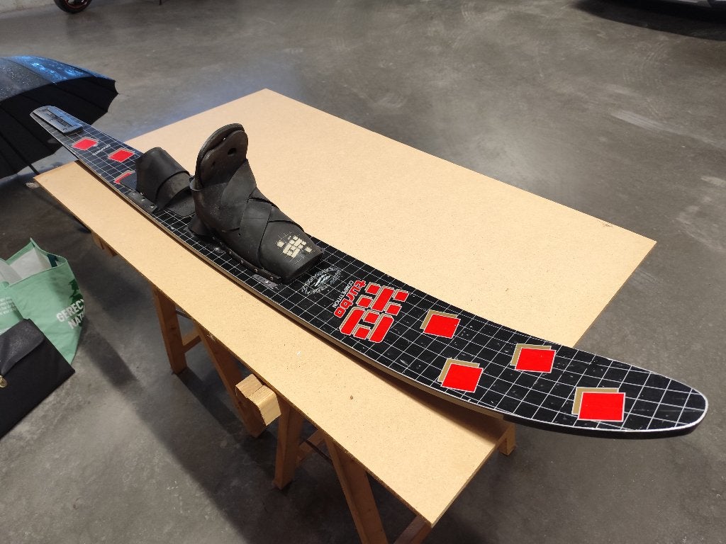 Monoski nautique Capmarine Turbo Compétition, Sports nautiques & Bateaux, Enlèvement, Utilisé, 160 cm ou plus, Monoski ou Ski de slalom