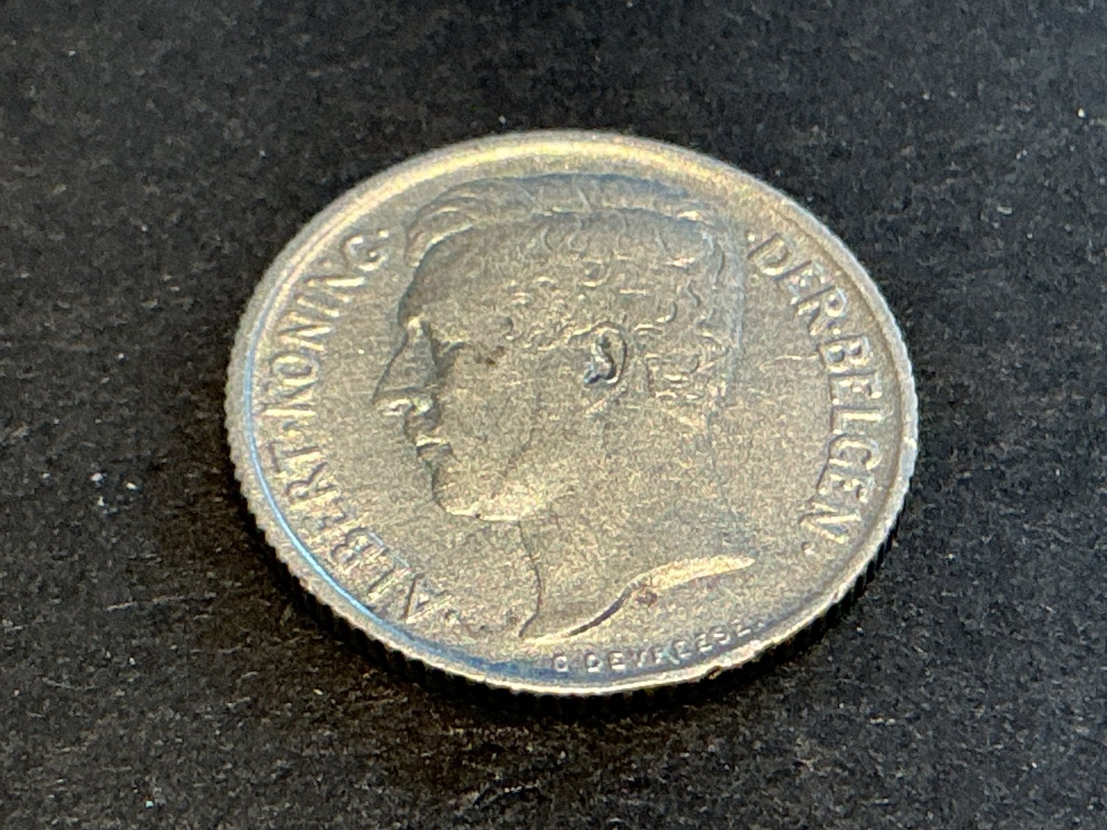 België 50 centimes 1910 Vlaams zilver, Ophalen of Verzenden, Zilver