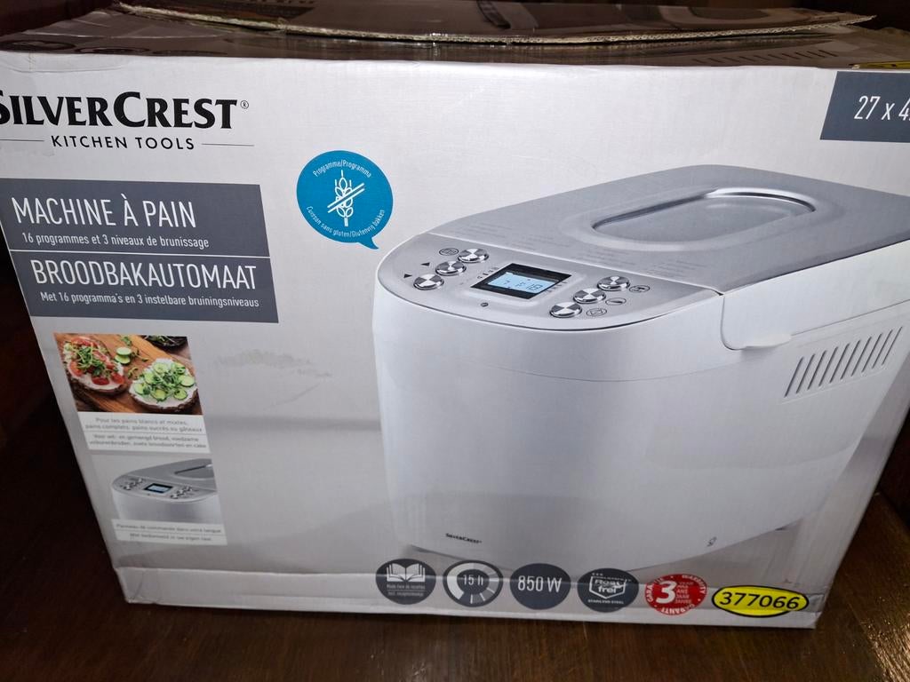 Machine à pain, Enlèvement