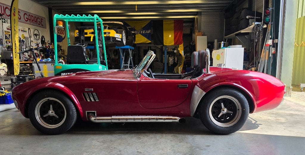 Cobra Pilgrim, Auto's, Automaat, Achterwielaandrijving, Cabriolet, Grijs