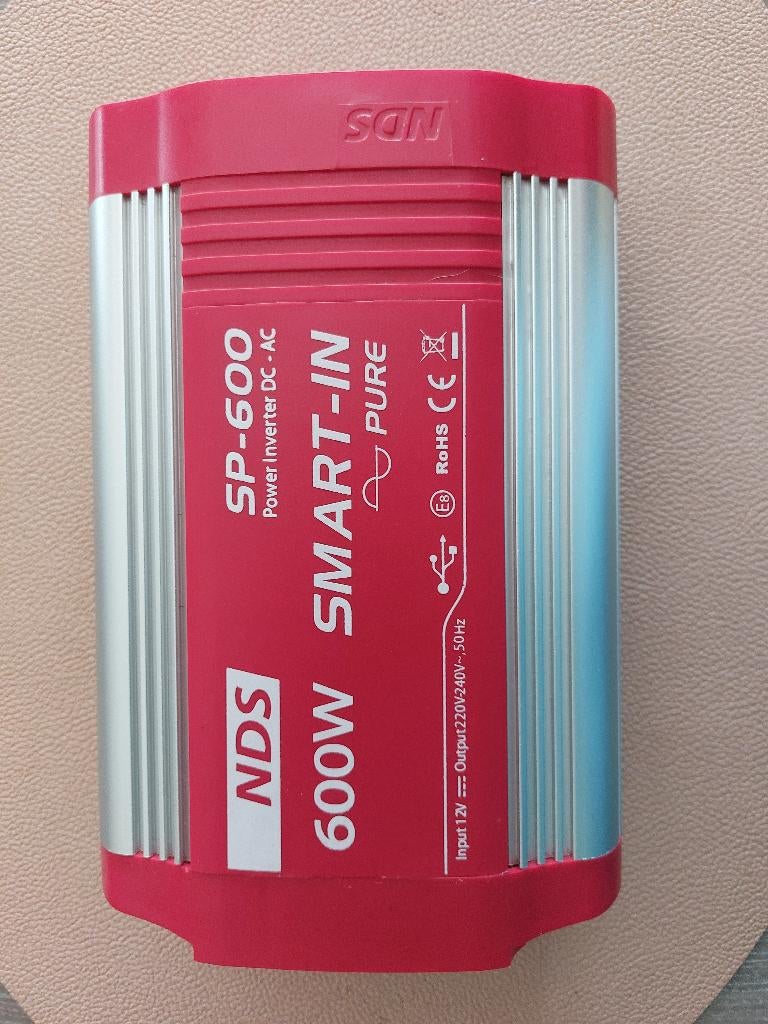 omvormer 12 V DC - 230 V AC, Ophalen of Verzenden, Gebruikt