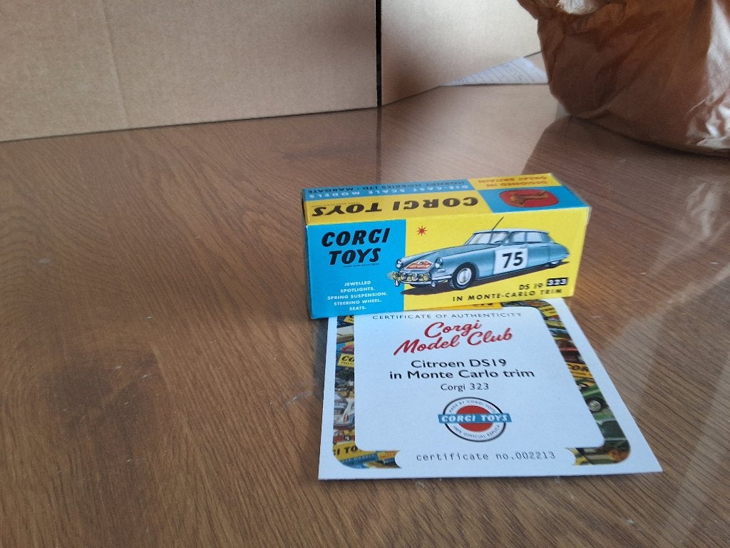 citroen DS19 corgi-toys, Verzenden, Zo goed als nieuw, Auto, Corgi