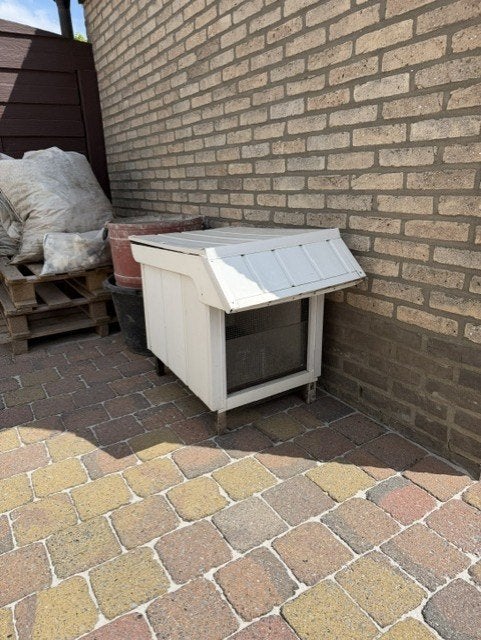 vinken schuilhuis, Dieren en Toebehoren, Ophalen, Gebruikt, Hout, Vogelkooi