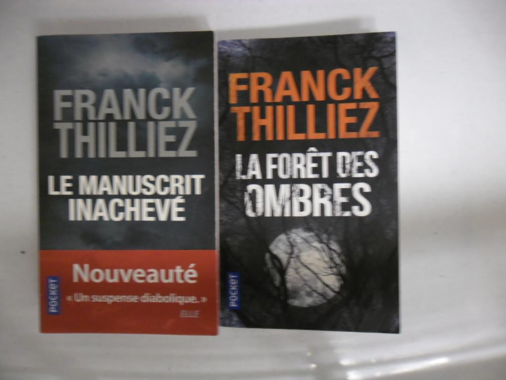 3 LIVRES : FRANK THILLIEZ    POCKET, Livres, Enlèvement, Comme neuf