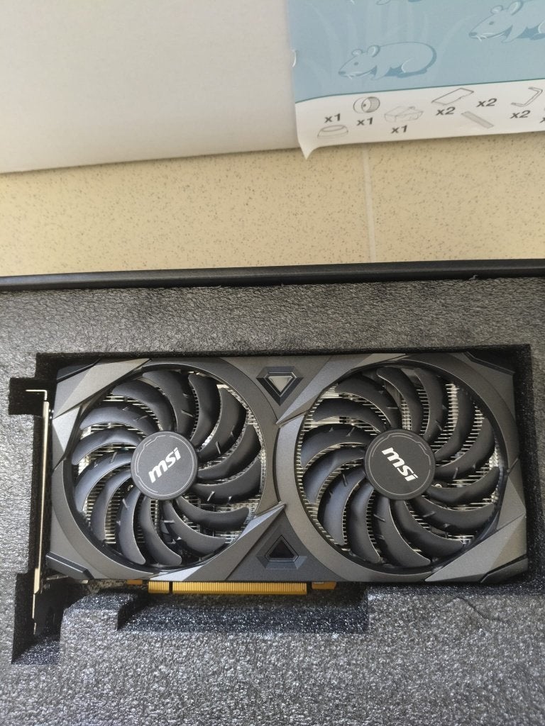 Nvidia RTX 3060 Ventus 2X 12GB, Computers en Software, Videokaarten, Ophalen, GDDR6, PCI-Express 4, Zo goed als nieuw