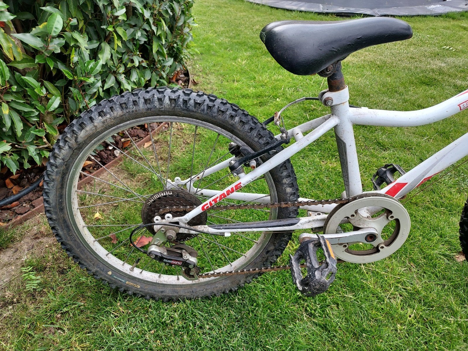fiets 20inch, Ophalen