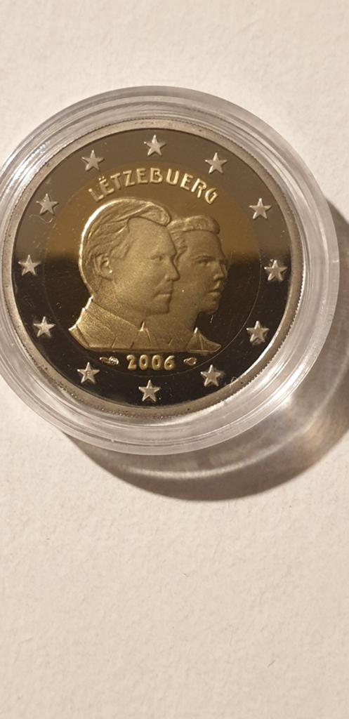 Épreuve Luxembourg 2006 avec marque d'atelier spéciale., Enlèvement ou Envoi, Luxembourg, 2 euros