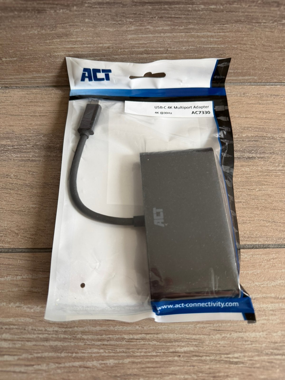 ACT usb-c to HDMI/VGA multiport adapt 4K -ethernet- USB hub, Ophalen of Verzenden, Nieuw