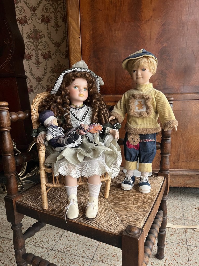 Couple de poupées, Verzamelen, Ophalen of Verzenden, Zo goed als nieuw, Pop