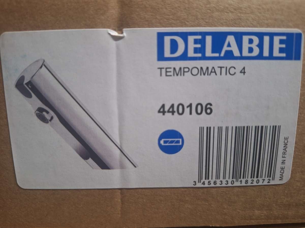 Electronische kranen Delabie nieuw in de doos, Ophalen of Verzenden, Nieuw, Chroom, Kraan