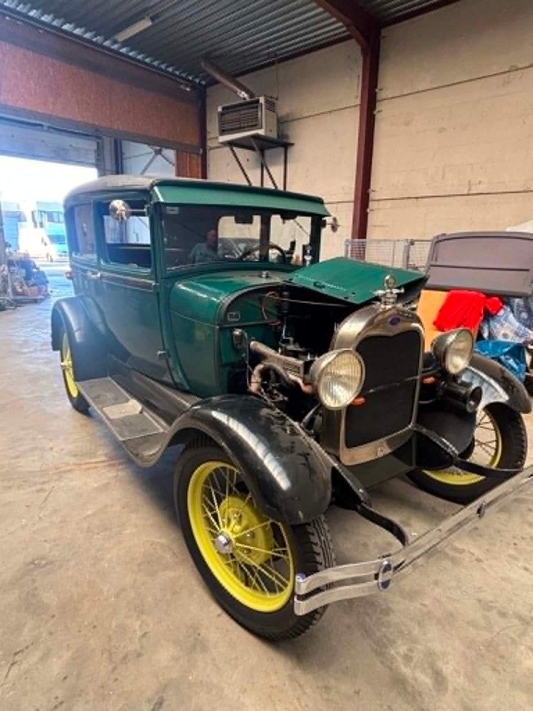 ford model a, Auto's, Ford, 4 zetels, Stof, Grijs, Particulier