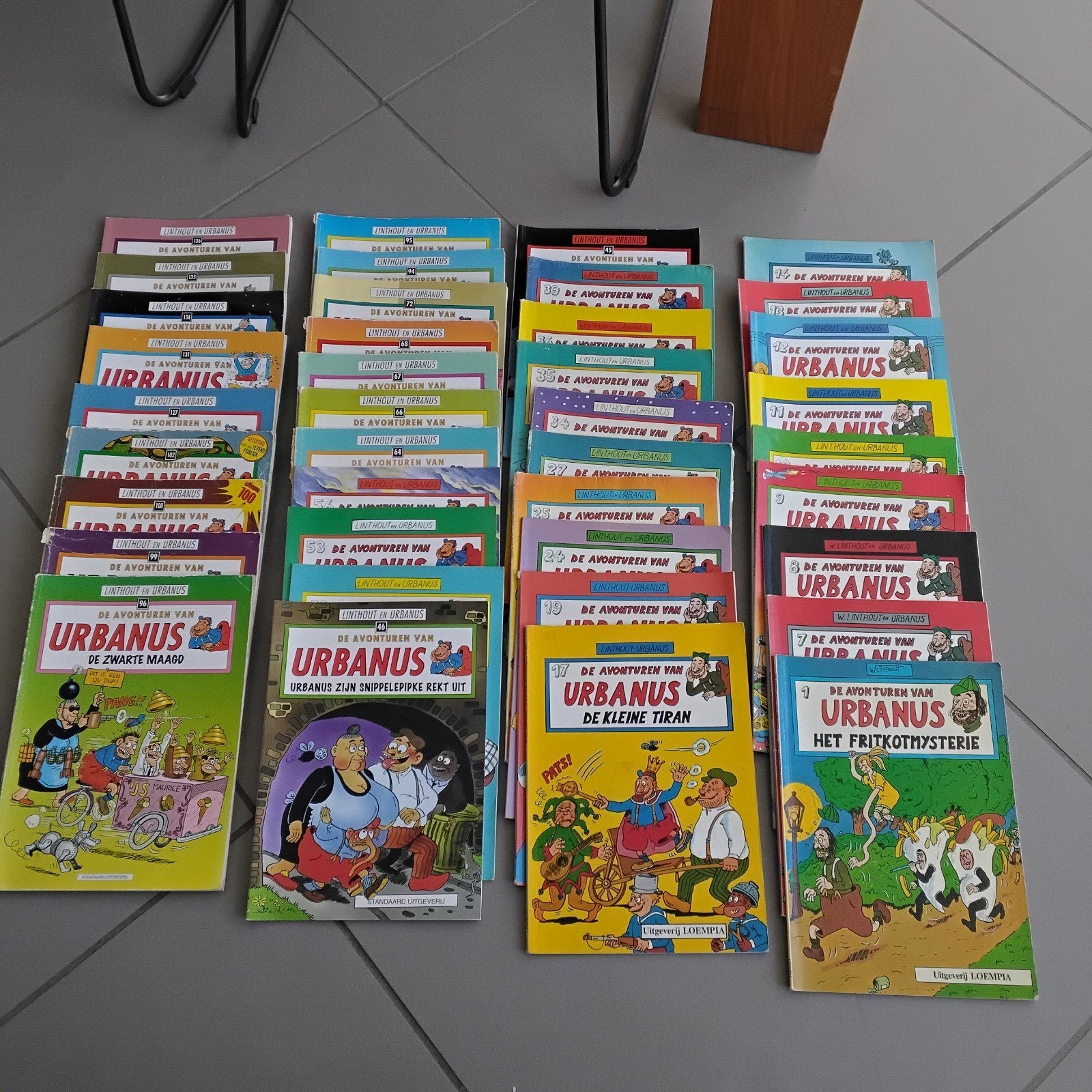 urbanus, Livres, Enlèvement