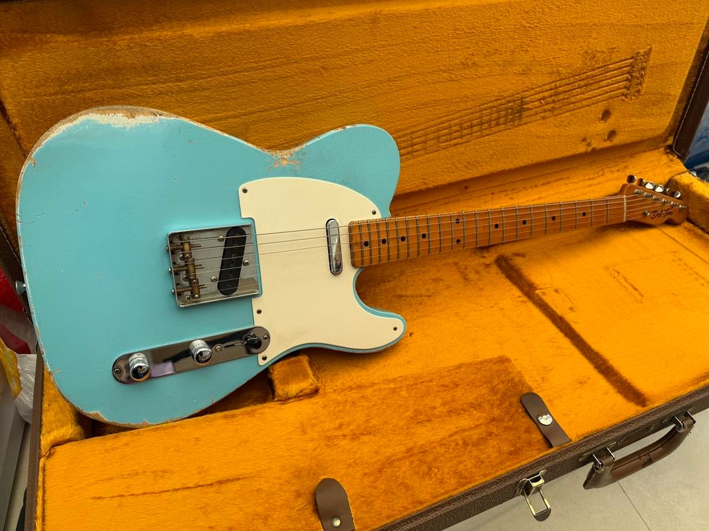 Del-tone T style 50, Musique & Instruments, Enlèvement, Comme neuf, Fender