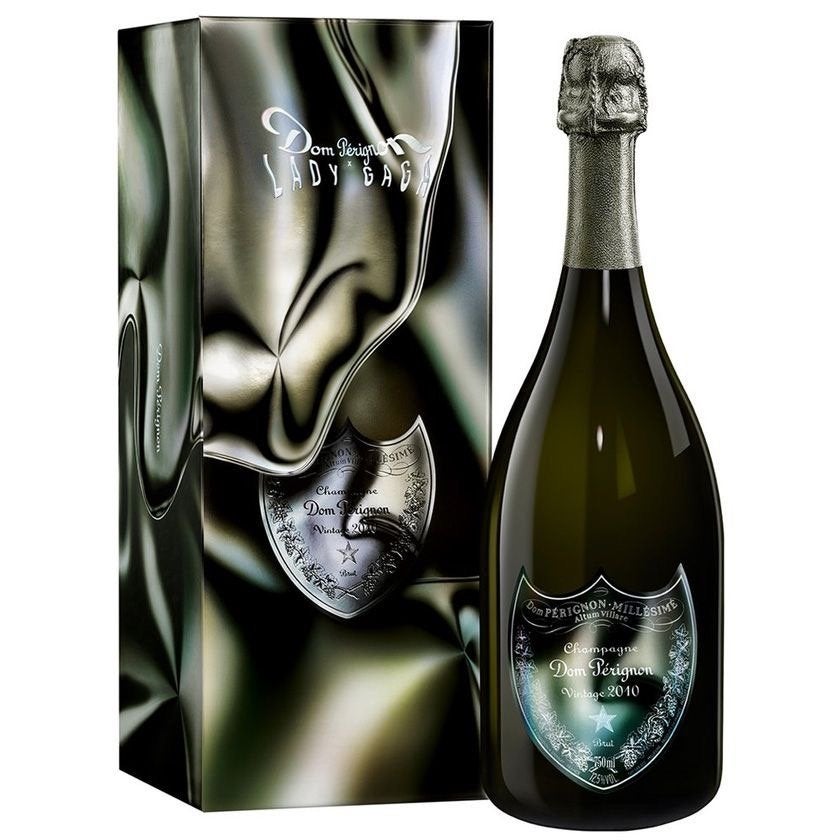 Dom Perignon Vintage gift box Lady gaga, Verzamelen, Wijnen, Ophalen, Nieuw, Champagne