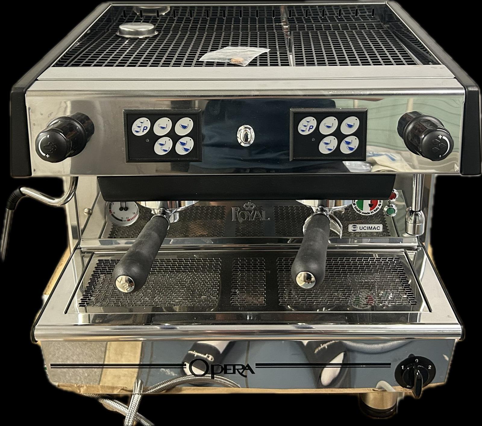 Machine à café expresso professionnelle 2 groupes, Electroménager, Accessoires de machine à café, Envoi, Comme neuf