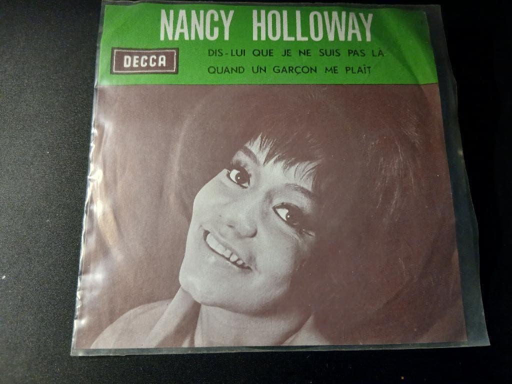 Nancy Holloway - Quand Un Garçon Me Plaît '7 Popcorn, Beschermende buitenhoes, Ophalen of Verzenden, Zo goed als nieuw, Pop
