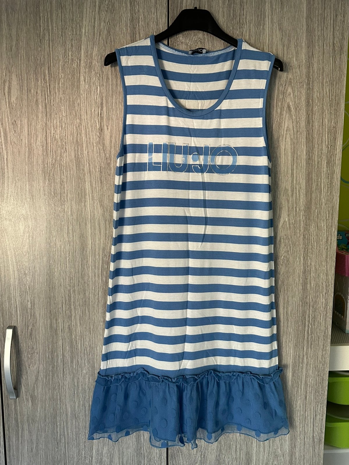 Jurk Liu Jo maat S, Ophalen, Zo goed als nieuw, Maat 36 (S), Blauw