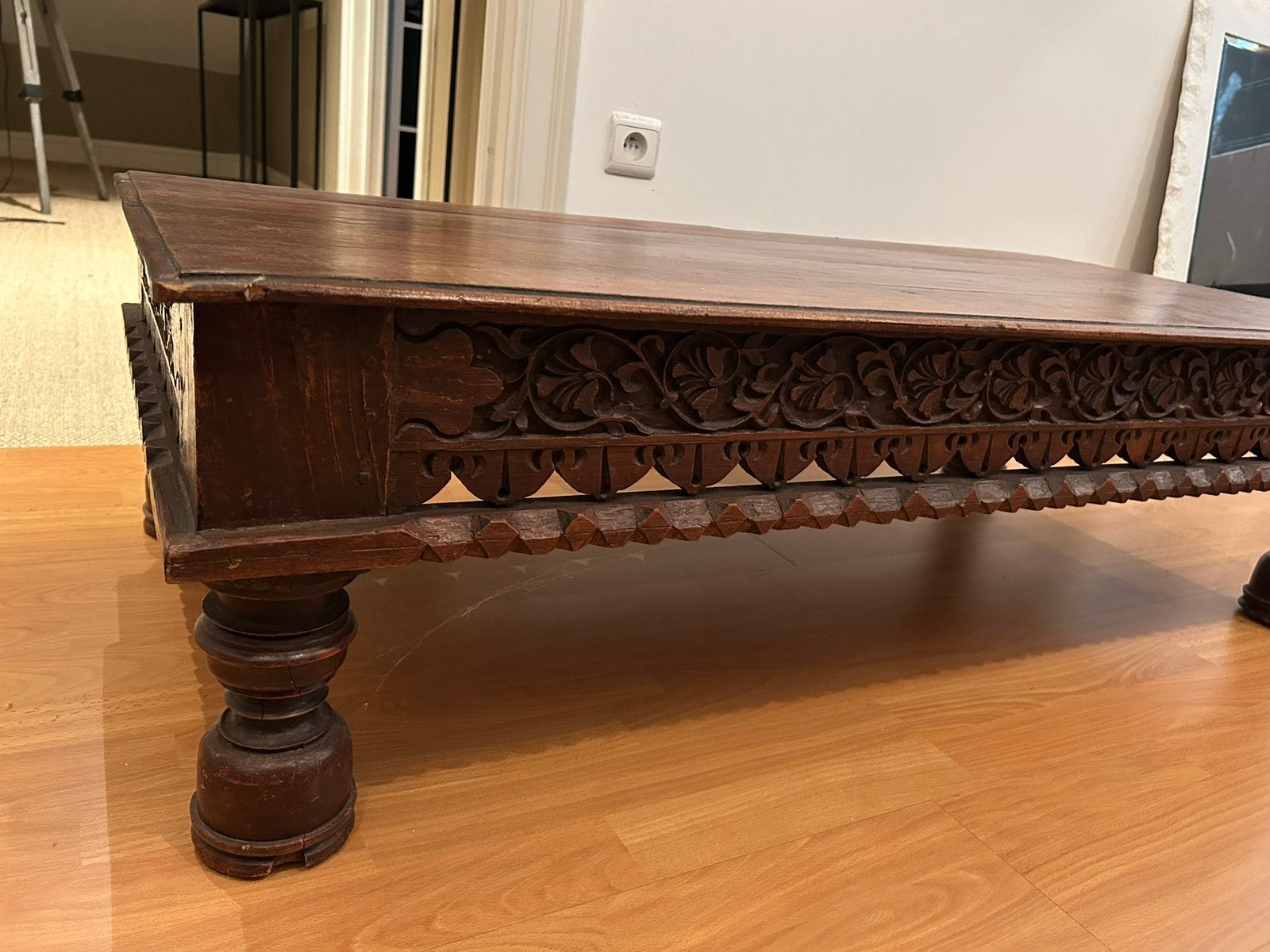 Indische salontafel, Huis en Inrichting, Ophalen, Gebruikt