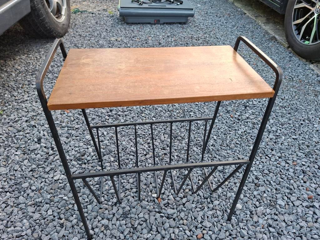 Rustieke bijzettafel., Huis en Inrichting, Ophalen, Gebruikt