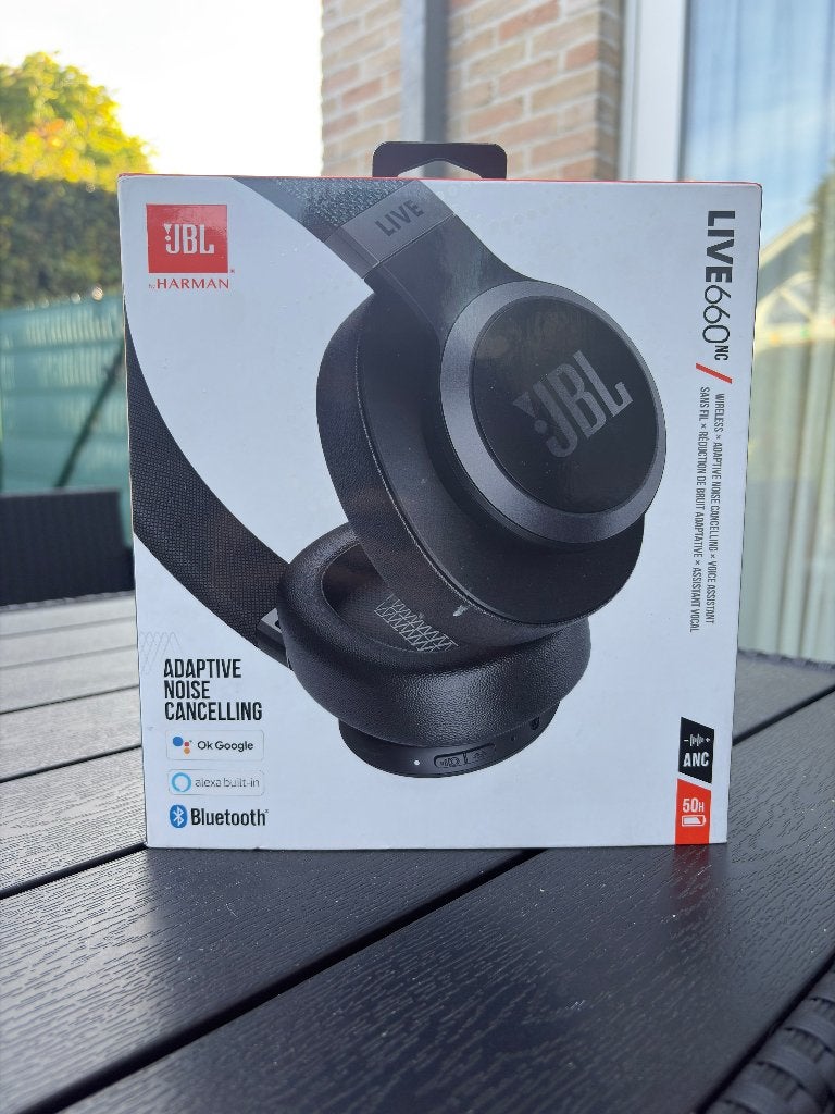 JBL 660NC hoofdtelefoon - adaptive noice cancelling - 50h, TV, Hi-fi & Vidéo, JBL, Réglable, Enlèvement, Supra-auriculaire