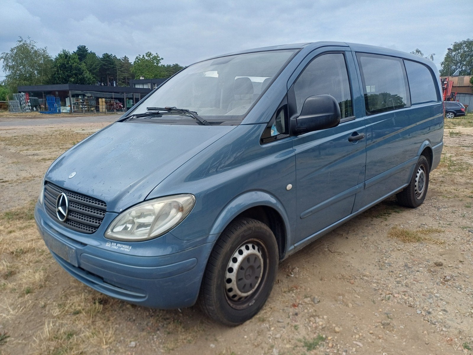 Mercedes vito 115cdi automaat lichte vracht dubbele cabine, Autos, Entreprise, Mercedes-Benz, Diesel, Automatique