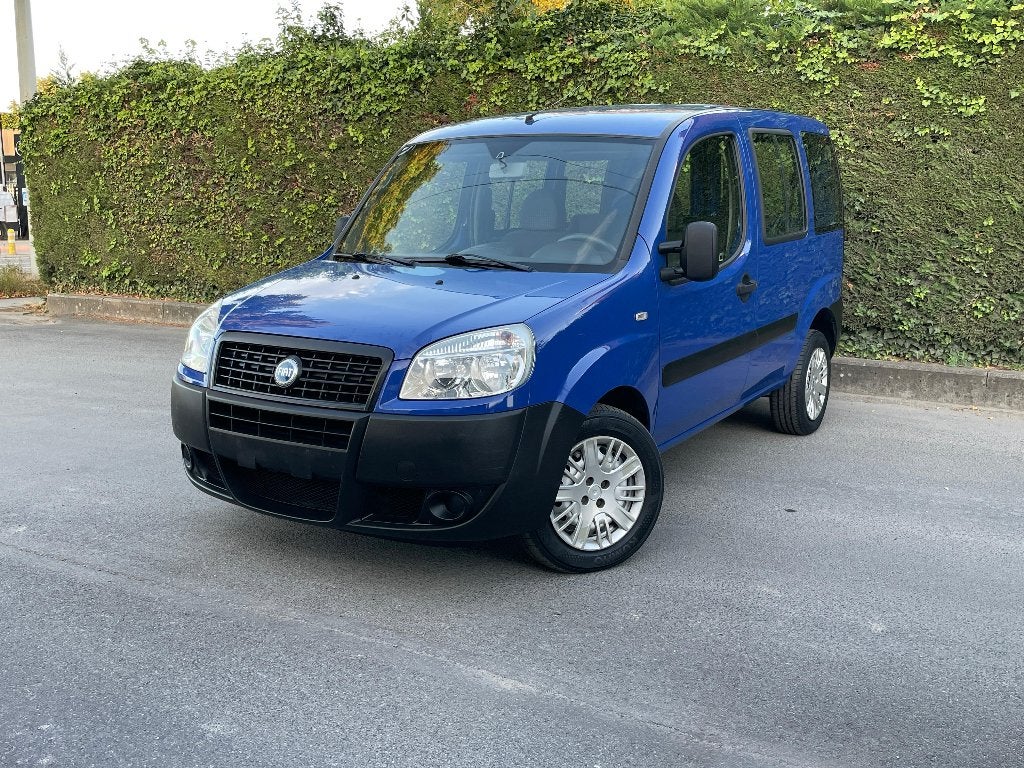 Fiat Doble •⁠  ⁠01/08/2007 •⁠  192000.km •⁠  ⁠1.4i / Benzine, Auto's, Fiat, Doblo, Blauw, Bedrijf, Handgeschakeld