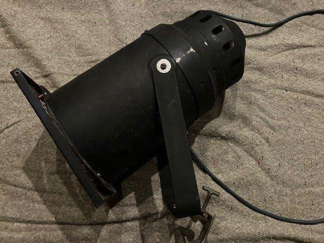 VINTAGE PULSAR STAGE LIGHT SPOT PR 5A4/6. GOEDE STAAT., Muziek en Instrumenten, Ophalen of Verzenden, Gebruikt, Licht, Kleur