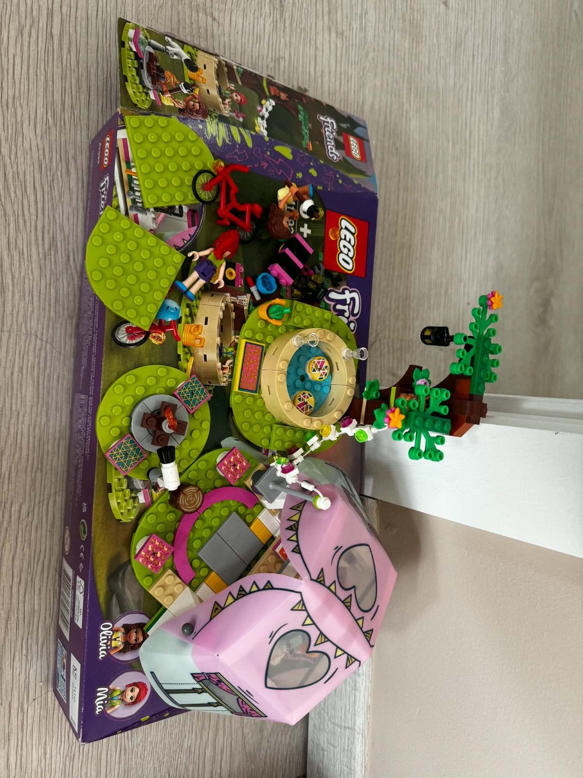 Lego friends glamping 41392, Ophalen, Zo goed als nieuw, Lego, Friends