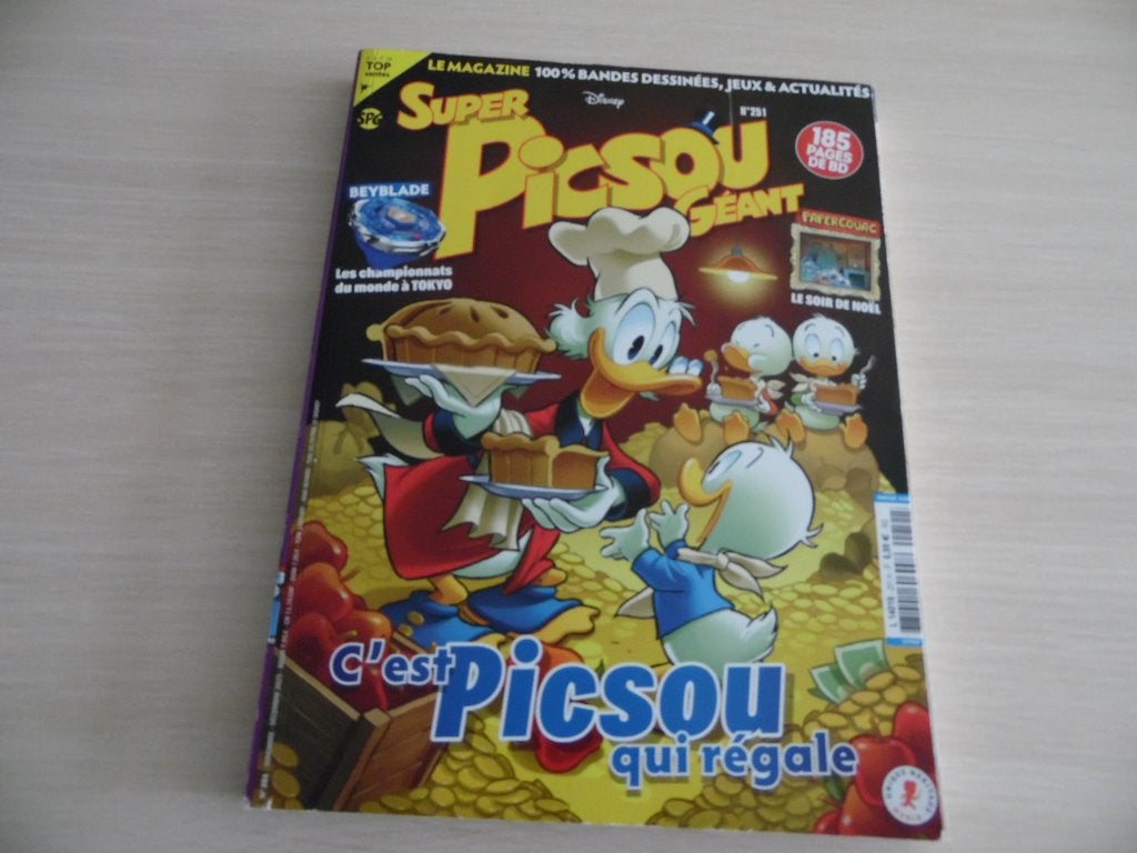 SUPER PICSOU GÉANT N° 251, Ophalen of Verzenden, Zo goed als nieuw, Eén stripboek, WALT DISNEY