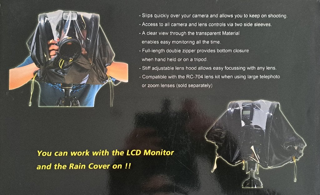 camera rain cover, Ophalen, Zo goed als nieuw