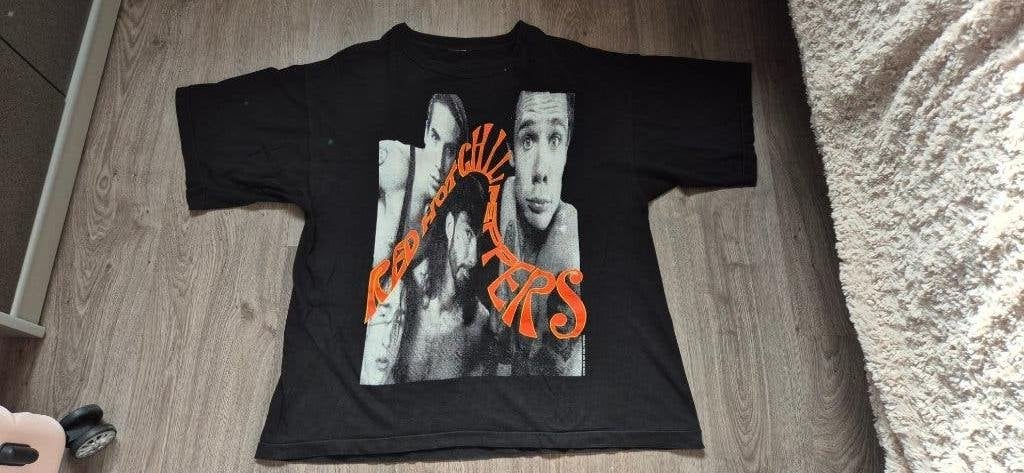 Vintage Red Hot Chili Peppers Shirt, Kleding | Heren, Ophalen of Verzenden, Gedragen, Maat 56/58 (XL), Zwart