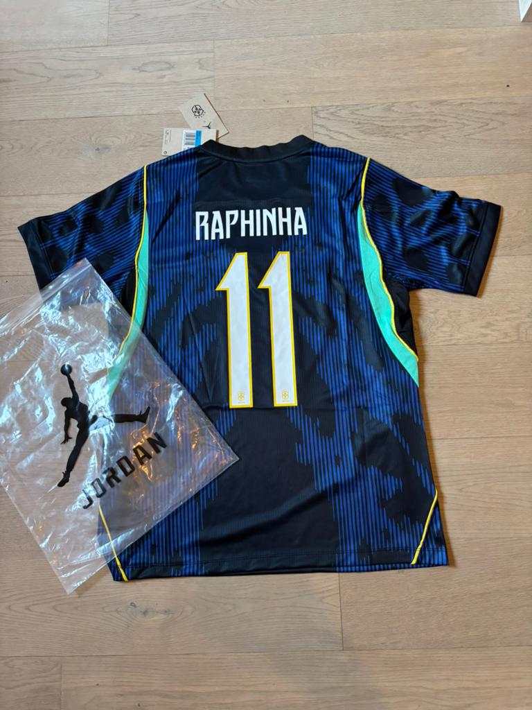 Brazilië Uitshirt wk 2026 Raphinha #11, Maat M, Ophalen of Verzenden, Nieuw, Shirt