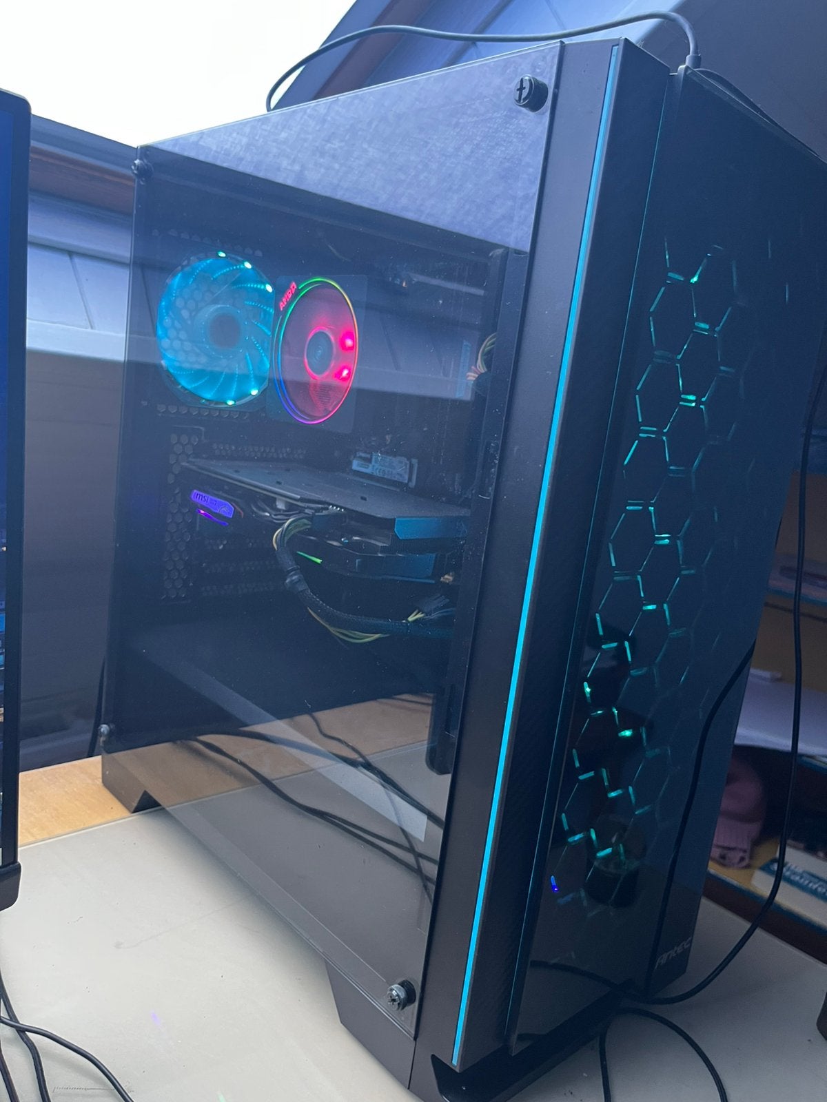 Gaming pc, Computers en Software, Desktop Pc's, Ophalen, Gebruikt, Gaming pc, AMD Ryzen 7