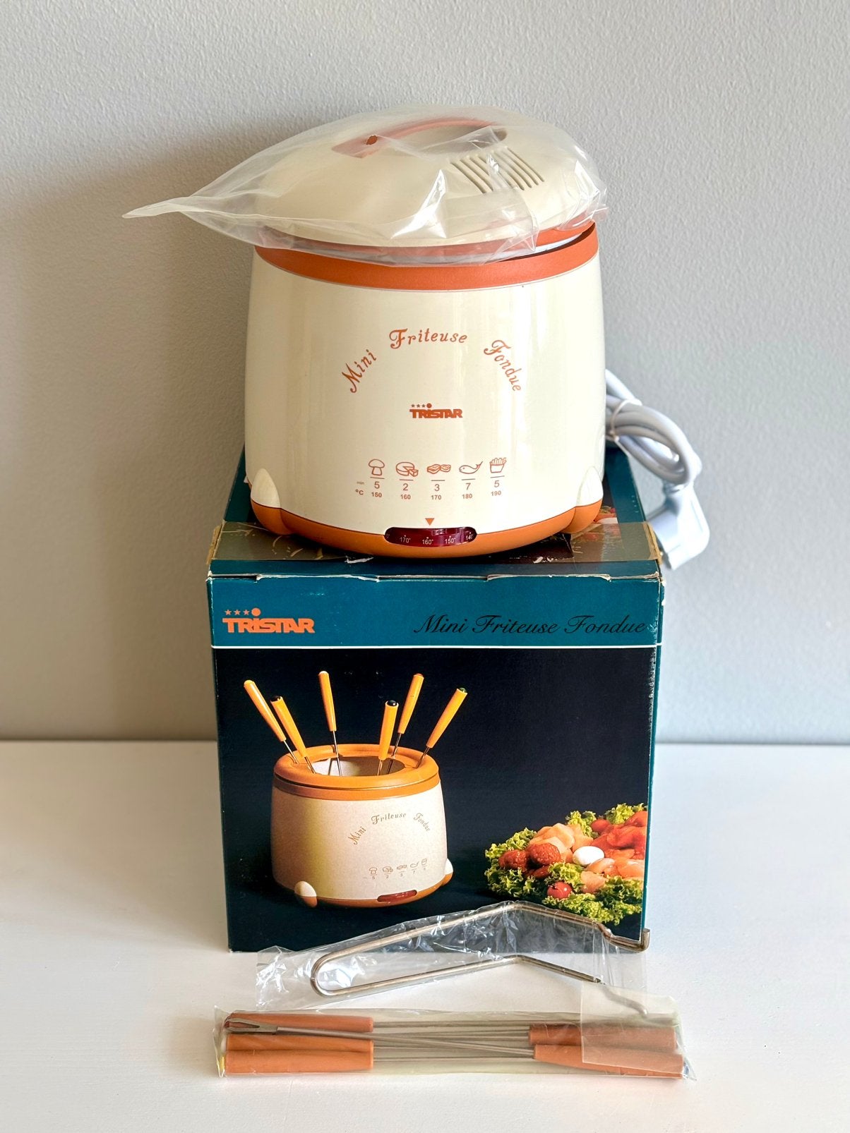 Nieuw Tristar mini friteuse & fondue, Enlèvement ou Envoi, Neuf, Service à fondue