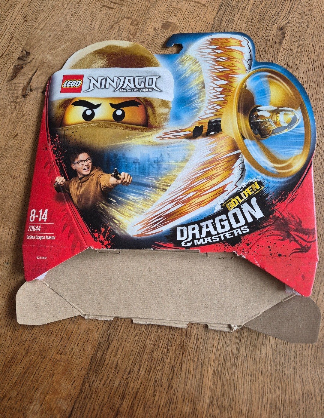 Lego NINJAGO 70644 Le maître du dragon d’or, Enlèvement ou Envoi, Lego, Ensemble complet, Utilisé