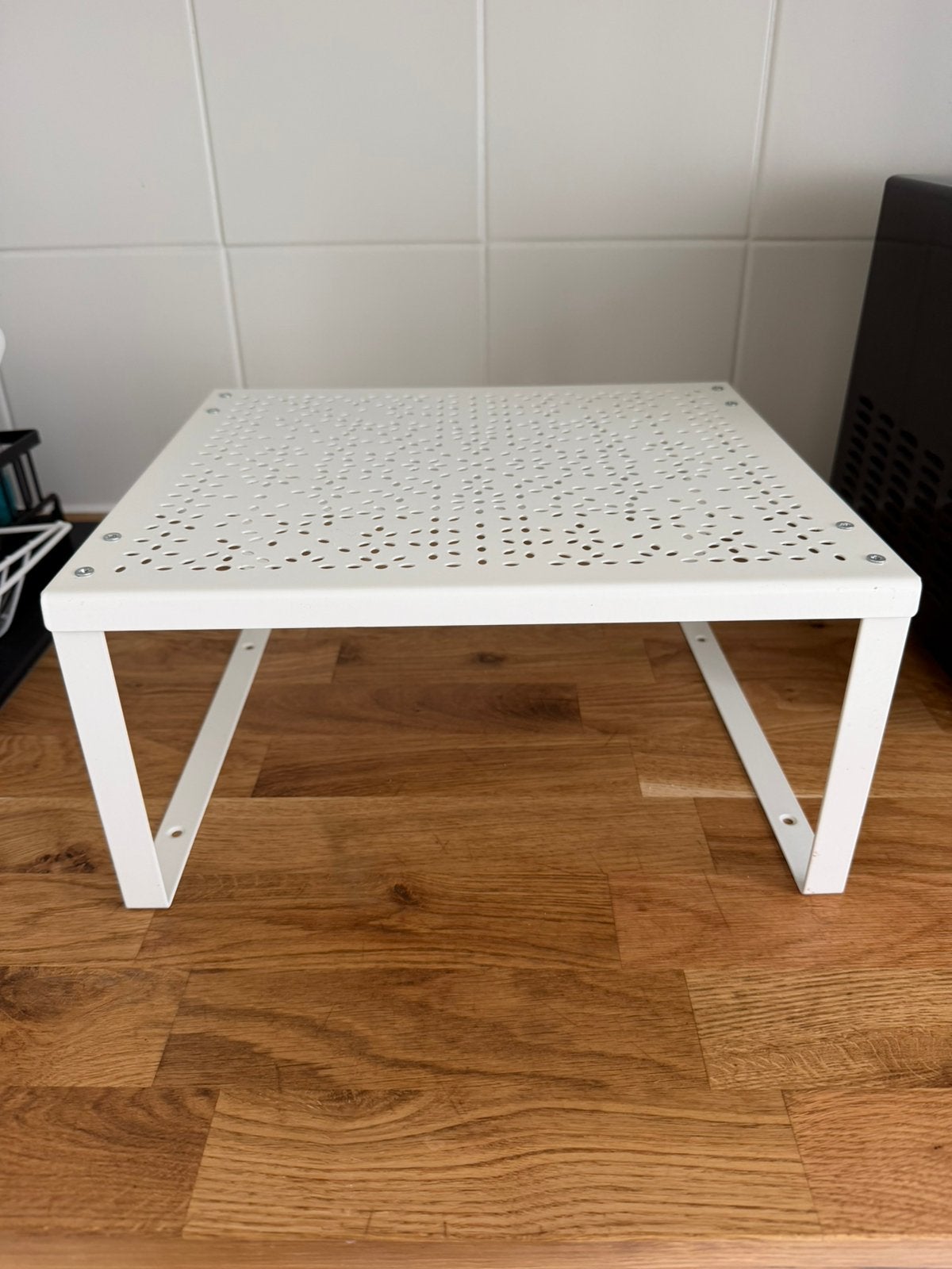 Petite table cuisine blanche, Enlèvement, Comme neuf, Blanc