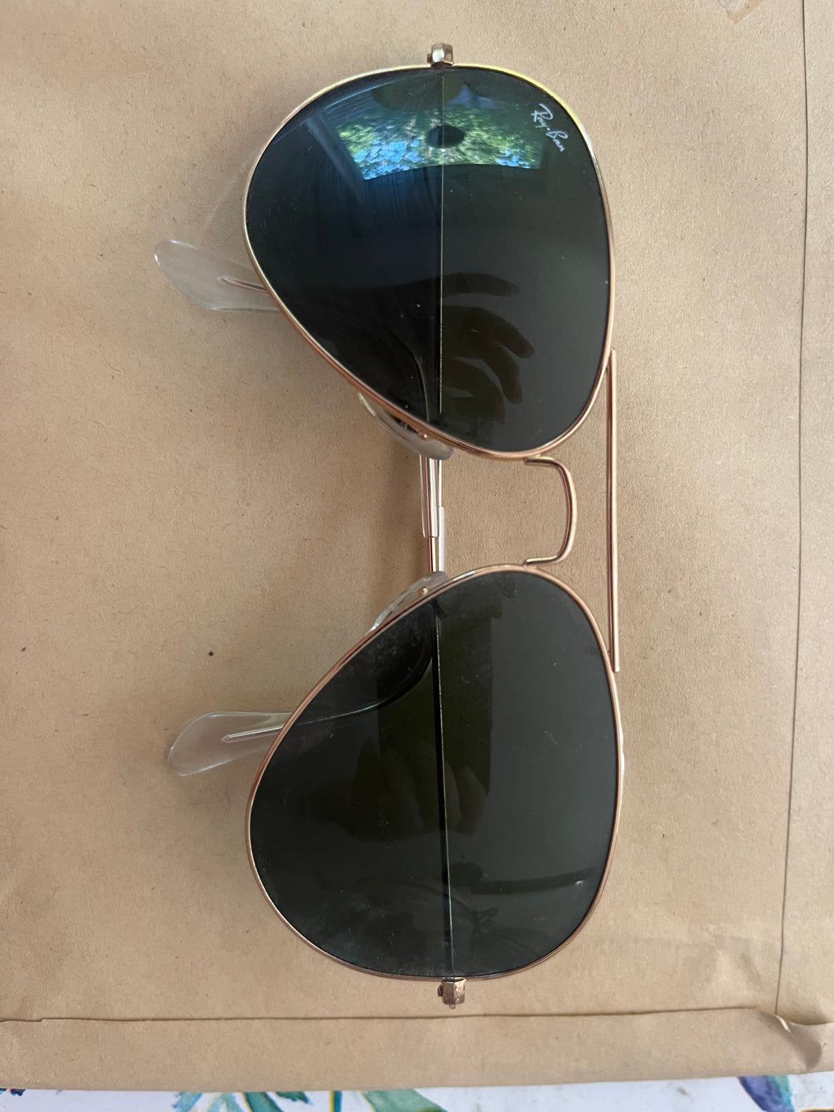 Ray-ban Rayban aviator zonnebril, Bijoux, Sacs & Beauté, Lunettes de Soleil & Lunettes | Hommes, Utilisé, Lunettes de soleil, Ray-Ban